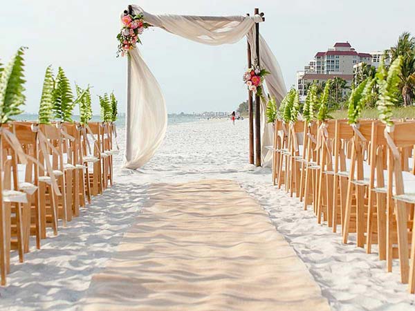 North Beach Wedding Ceremony in Naples, FL